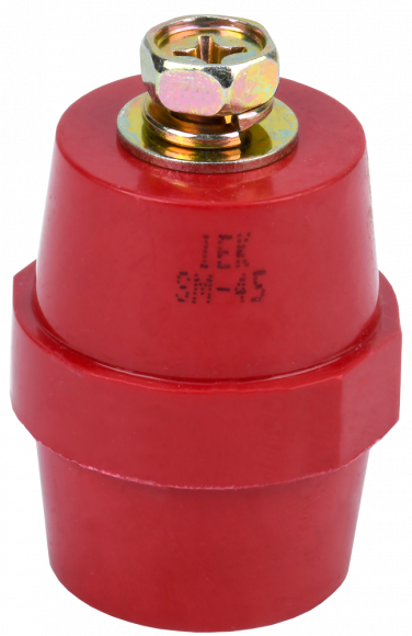 IEK Изолятор SM45 (М8) силовой с болтом IEK, YIS11-45-14-B