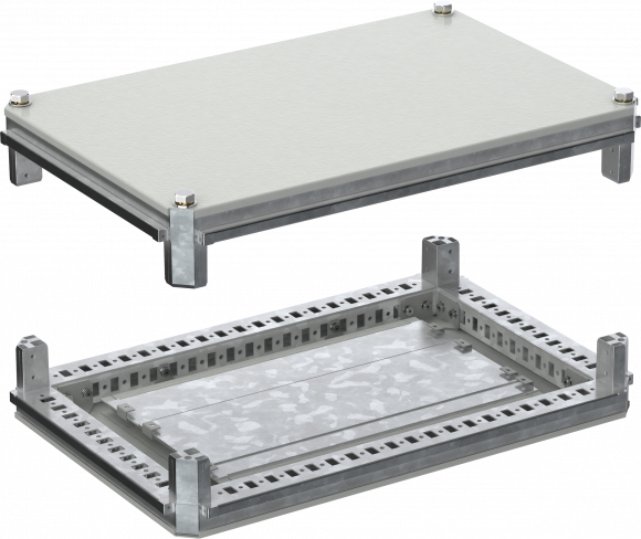 IEK FORMAT Крыша и основание 400х600мм IP54 IEK, YKM40D-FO-KO-040-060-54