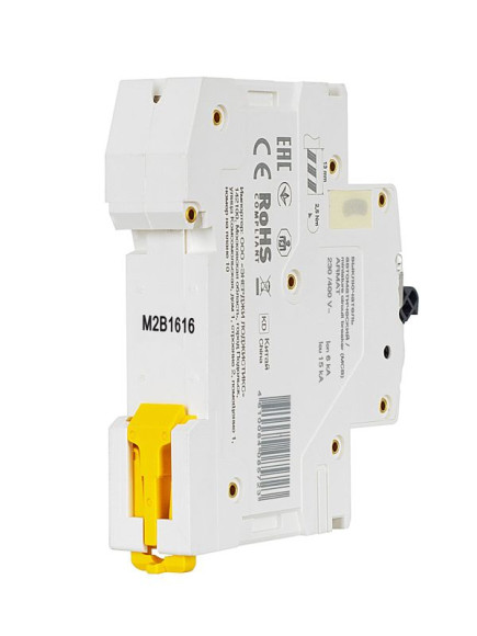IEK ARMAT Автоматический выключатель M06N 1P B 16А IEK, AR-M06N-1-B016 IEK ARMAT Автоматический выключатель M06N 1P B 16А IEK, AR-M06N-1-B016