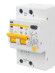 IEK KARAT Дифференциальный автомат АД12 2P 25А 30мА тип AC IEK, MAD10-2-025-C-030
