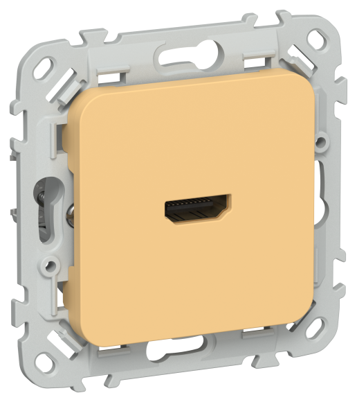 IEK FLITE Розетка HDMI РШДМА-ФлЗ золотарник IEK, FI-H10-K90