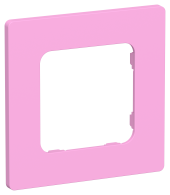 FLITE Рамка 1-местная РУ-1-К-ФлПр пурпурный IEK, FI-M12-32-20-K99