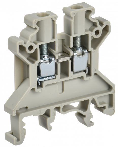 IEK Колодка клеммная CTS 4мм2 серая IEK, YCT10-00-K03-004