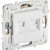 SKANDY Розетка компьютерная двойная RJ45 кат.5E SK-K03W арктический белый IEK, SK-K20-1-K01