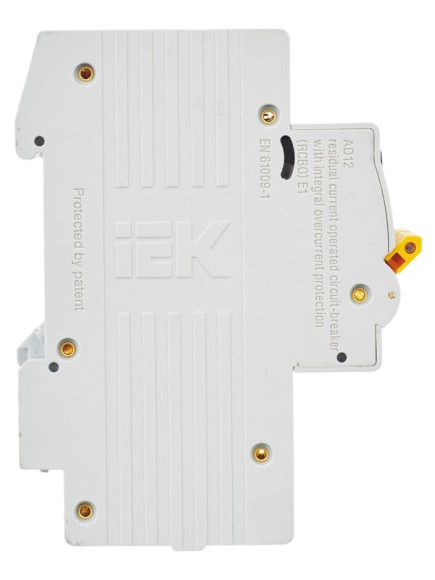 IEK KARAT Дифференциальный автомат АД12 2P 50А 100мА тип AC IEK, MAD10-2-050-C-100