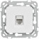 IEK FLITE Розетка компьютерная RJ45 категория 6 UTP РК6-1-0-ФлБ белый IEK, FI-K12-2-K01