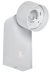 IEK LIGHTING Светильник 4041 накладной настенный под лампу GX53 белый IEK, LT-UBB0-4041-GX53-1-K01