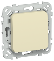 FLITE Выключатель 1-клавишный проходной 10А ВС61-1-0-ФлН навахо IEK, FI-V12-0-10-1-K87