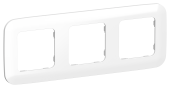 FLITE Рамка 3-местная РУ-3-А-ФлБ белый IEK, FI-M32-31-20-K01