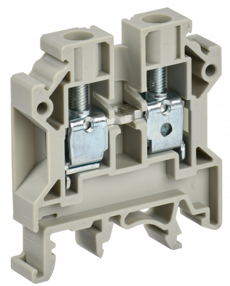 IEK Колодка клеммная CTS 6мм2 серая IEK, YCT10-00-K03-006