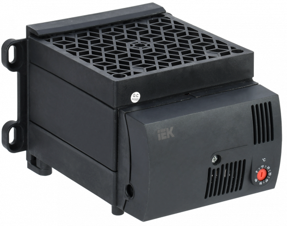IEK Обогреватель на DIN-рейку ОДР (встроенный вентилятор и термостат) 800Вт IP20 IEK, YOB30-0800-20