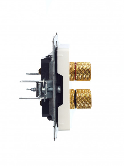 IEK BRITE Аудиорозетка 4-местная РА10-БрЖ жемчуг IEK, BR-S40-K36