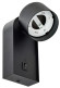IEK LIGHTING Светильник 4041 накладной настенный под лампу GX53 черный IEK, LT-UBB0-4041-GX53-1-K02