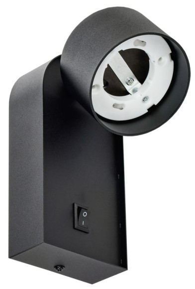 IEK LIGHTING Светильник 4041 накладной настенный под лампу GX53 черный IEK, LT-UBB0-4041-GX53-1-K02