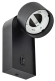 IEK LIGHTING Светильник 4041 накладной настенный под лампу GX53 черный IEK, LT-UBB0-4041-GX53-1-K02