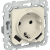FLITE Розетка 1-местная с заземлением с защитными шторками 16А с USB A+A 3,1А РСЮша11-0-ФлСл сливочный IEK, FI-R14-16-U21-D31-K86