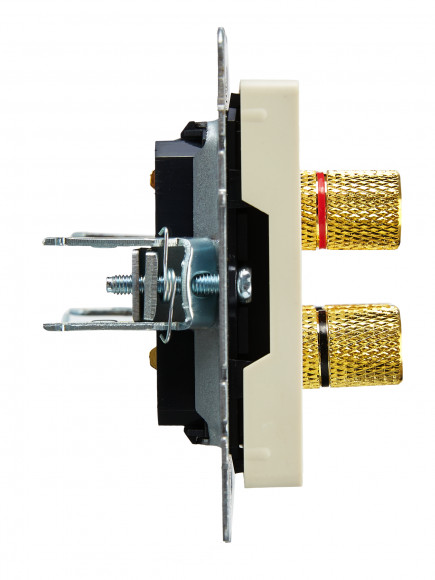 IEK BRITE Аудиорозетка 4-местная РА10-БрКр бежевый IEK, BR-S40-K10