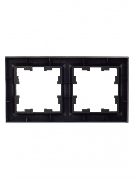 IEK BRITE Рамка 2-местная РУ-2-БрШ шампань , BR-M22-K37