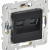 SKANDY Розетка компьютерная двойная RJ45 кат.6 SK-K04Bl черный IEK, SK-K20-2-K02