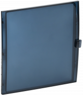 TEKFOR Дверца для корпуса пластикового КМПн-54 IP65 черная прозрачная IEK, TF-KP72D-DV-54-K02