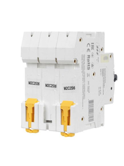 IEK ARMAT Автоматический выключатель M06N 3P C 25А IEK, AR-M06N-3-C025