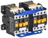 Контактор КМИ-11230 реверс 12А 400В/АС3 2NO IEK, KKM13-012-400-20-1