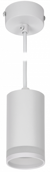 IEK LIGHTING Светильник 4007 подвесной под лампу GU10 белый IEK, LT-UCB0-4007-GU10-1-K01