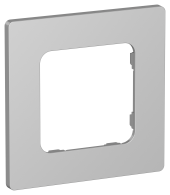 FLITE Рамка 1-местная РУ-1-К-ФлА алюминий IEK, FI-M12-32-20-K47