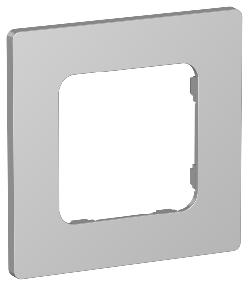 IEK FLITE Рамка 1-местная РУ-1-К-ФлА алюминий IEK, FI-M12-32-20-K47