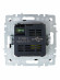 IEK BRITE Розетка USB A+A 5В 3,1А РЮ10-1-БрГ графит IEK, BR-U21-D31-K53