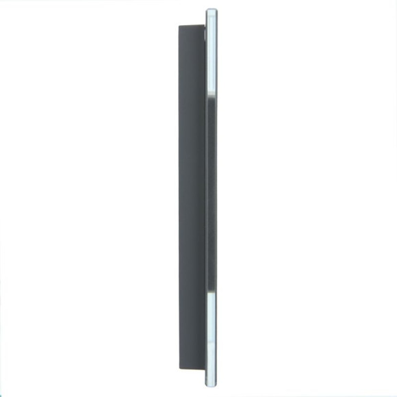 IEK SKANDY Рамка 4-местная SK-F24G стекло графит , SK-M42-G-K53