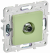 IEK SKANDY Розетка TV проходная SK-A17G мятный , SK-A10-P-K06