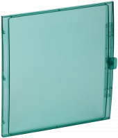 TEKFOR Дверца для корпуса пластикового КМПн-54 IP65 зеленая прозрачная IEK, TF-KP72D-DV-54-K06