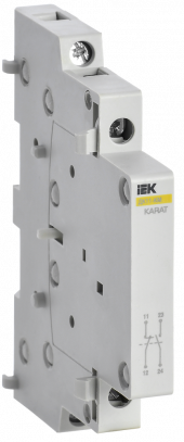 Контакт дополнительный ДК11-КМ 1НО+1НЗ KARAT IEK, MKK00D-DK-11