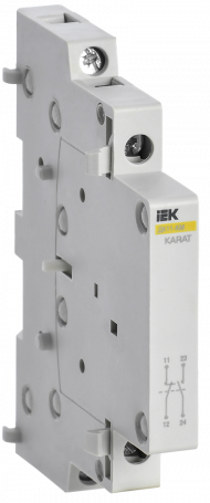 Контакт дополнительный ДК11-КМ 1НО+1НЗ KARAT IEK, MKK00D-DK-11