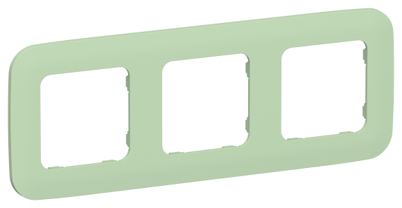 IEK FLITE Рамка 3-местная РУ-3-А-ФлФ фисташковый IEK, FI-M32-31-20-K93