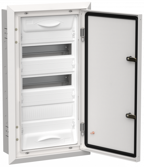 IEK TITAN 5 Корпус металлический ЩРв-36 (1х36) 630х365х130мм IP31 белый (одна дверь) IEK, TI5-50-V-036-31