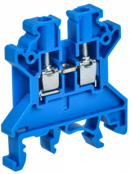 IEK Колодка клеммная CTS 4мм2 синяя IEK, YCT10-00-K07-004
