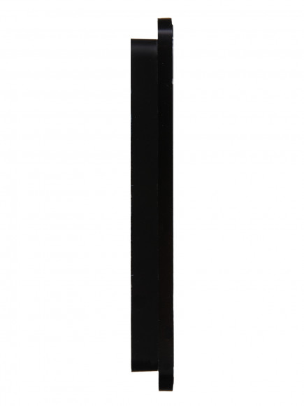 IEK BRITE Рамка 3-местная РУ-3-1-Бр металл черный RE AL IEK, BR-M32-M-21-K02