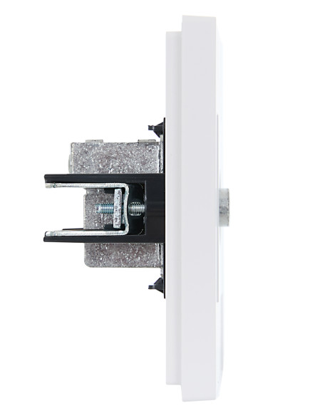 IEK FORTE&PIANO Розетка TV проходная FP229 белый , FP-A10-P-K01