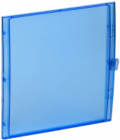 TEKFOR Дверца для корпуса пластикового КМПн-54 IP65 синяя прозрачная IEK, TF-KP72D-DV-54-K07