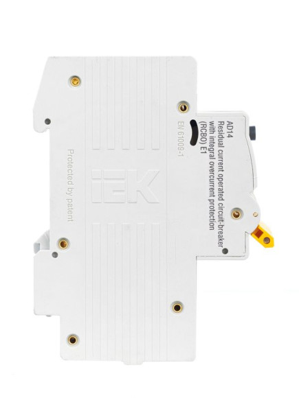 IEK KARAT Дифференциальный автомат АД14 4P 25А 30мА тип AC IEK, MAD10-4-025-C-030