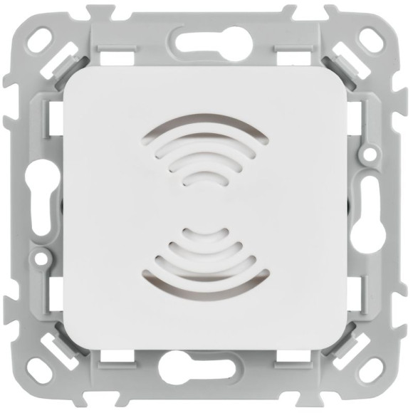IEK FLITE Звонок дверной ЗВ-ФлБ белый IEK, FI-ZD10-01-220-K01