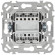 IEK FLITE Выключатель 2-клавишный кнопочный 10А ВС12-2-0-ФлЧ черный IEK, FI-V24-0-10-1-K02