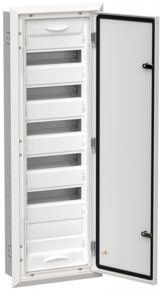 IEK TITAN 5 Корпус металлический ЩРв-72 (1х72) 1005х365х130мм IP31 белый (одна дверь) IEK, TI5-50-V-072-31
