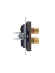 IEK BRITE Аудиорозетка 4-местная РА10-БрТБ темная бронза IEK, BR-S40-K45