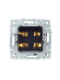 IEK BRITE Аудиорозетка 4-местная РА10-БрТБ темная бронза IEK, BR-S40-K45