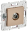 IEK SKANDY Розетка TV проходная SK-A17Sa песочный , SK-A10-P-K98
