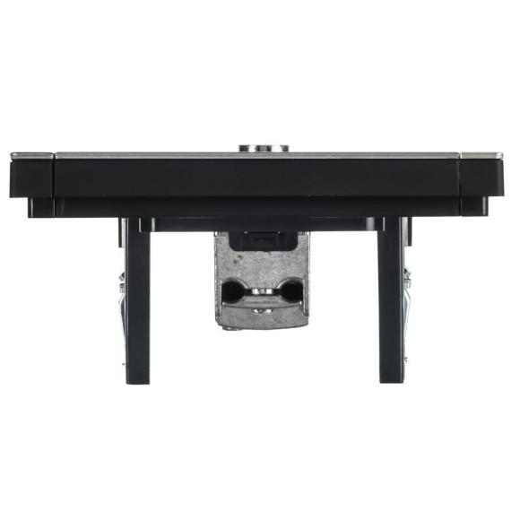 IEK FORTE&PIANO Розетка TV проходная FP729M металл никель IEK, FP-A10-P-M-K50
