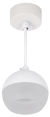 IEK LIGHTING Светильник 4012 подвесной под лампу GX53 белый IEK, LT-UCB0-4012-GX53-1-K01